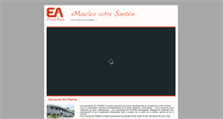 Desktop Screenshot of ea-pharma.com